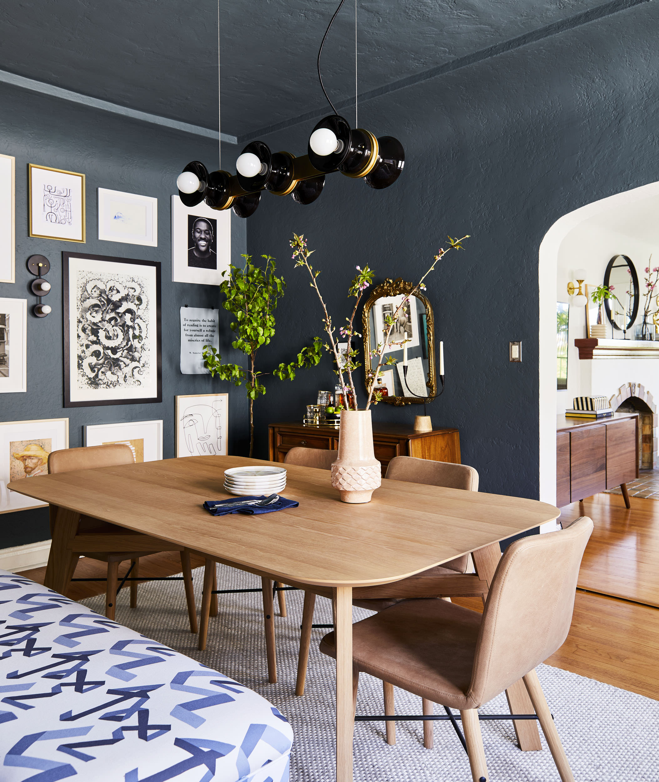 Featured: A Dining Room Makeover with the Regent Chandelier