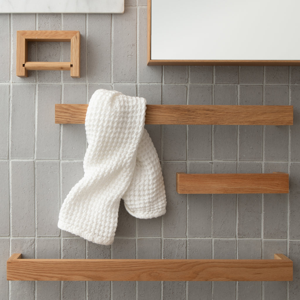 Oak Tissue Roll Holder