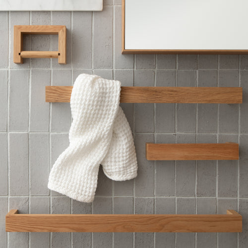 Oak Tissue Roll Holder