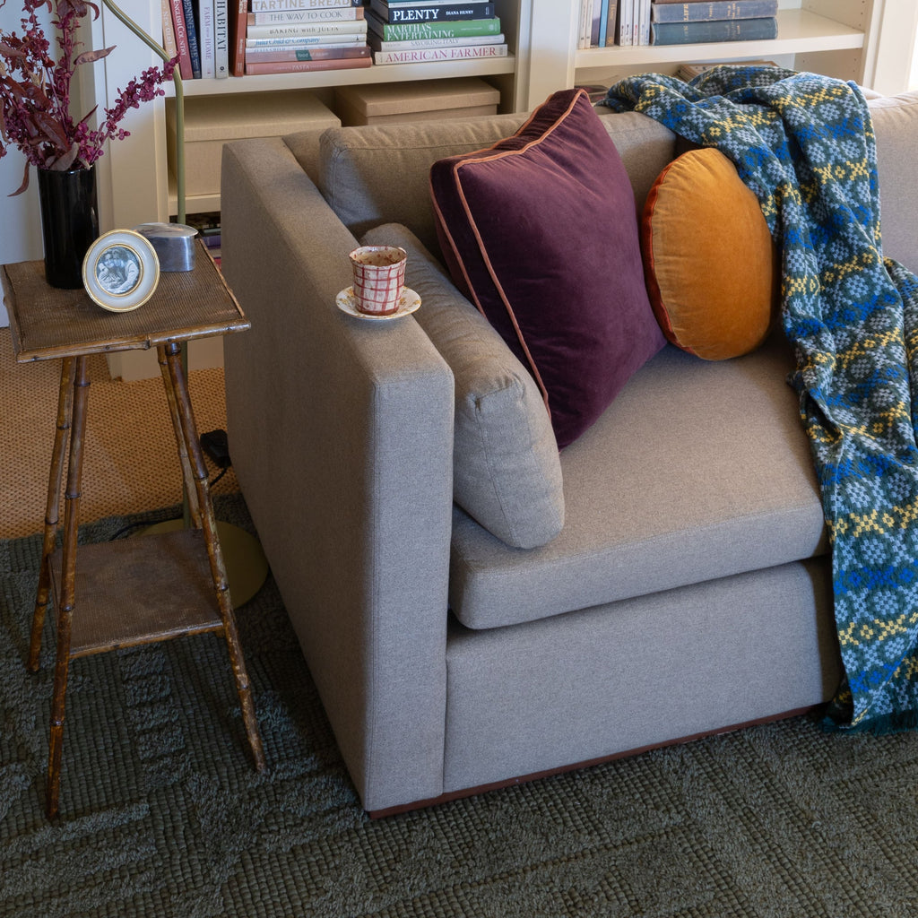 Velvet Piped Pillow