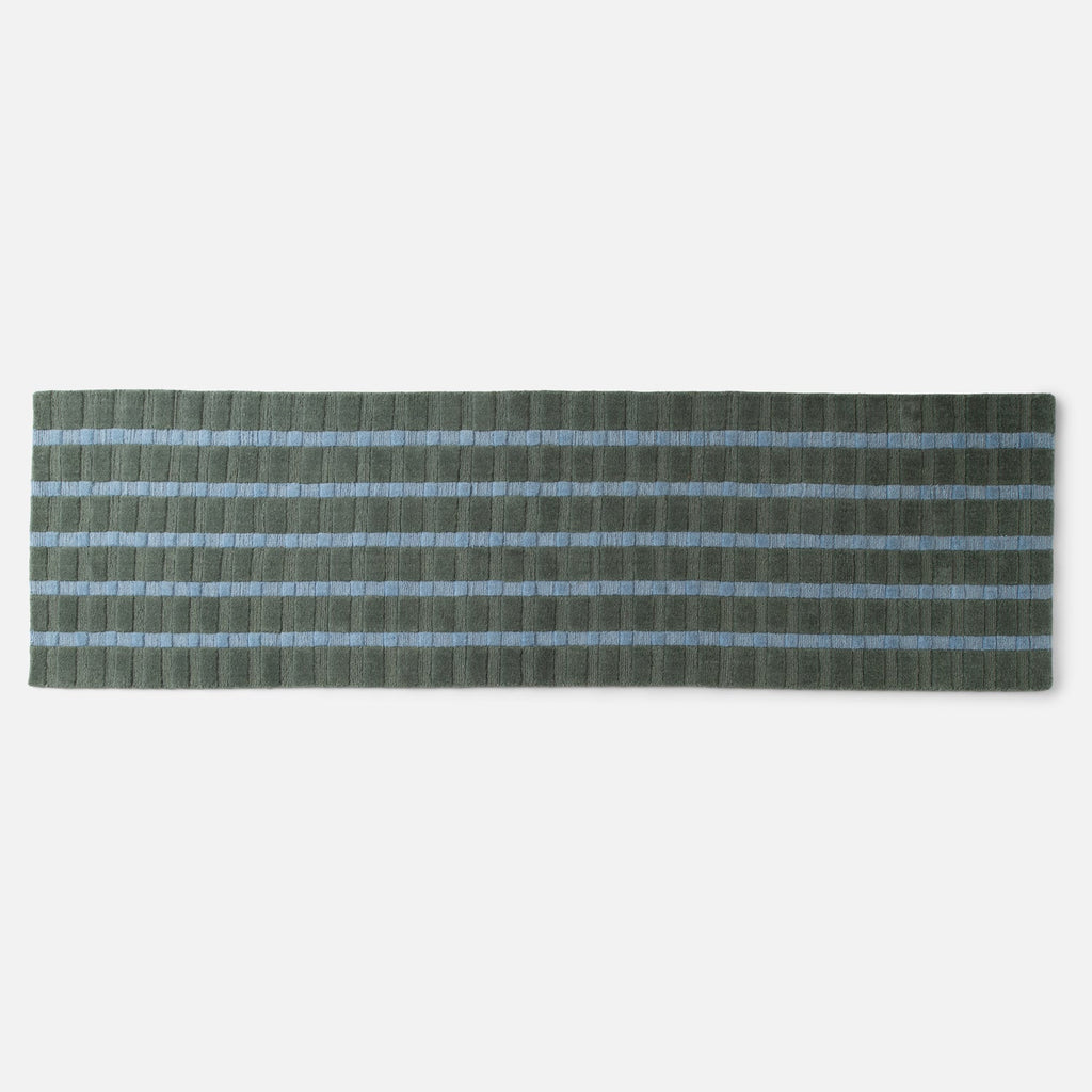 Ashlar Handwoven Wool Rug