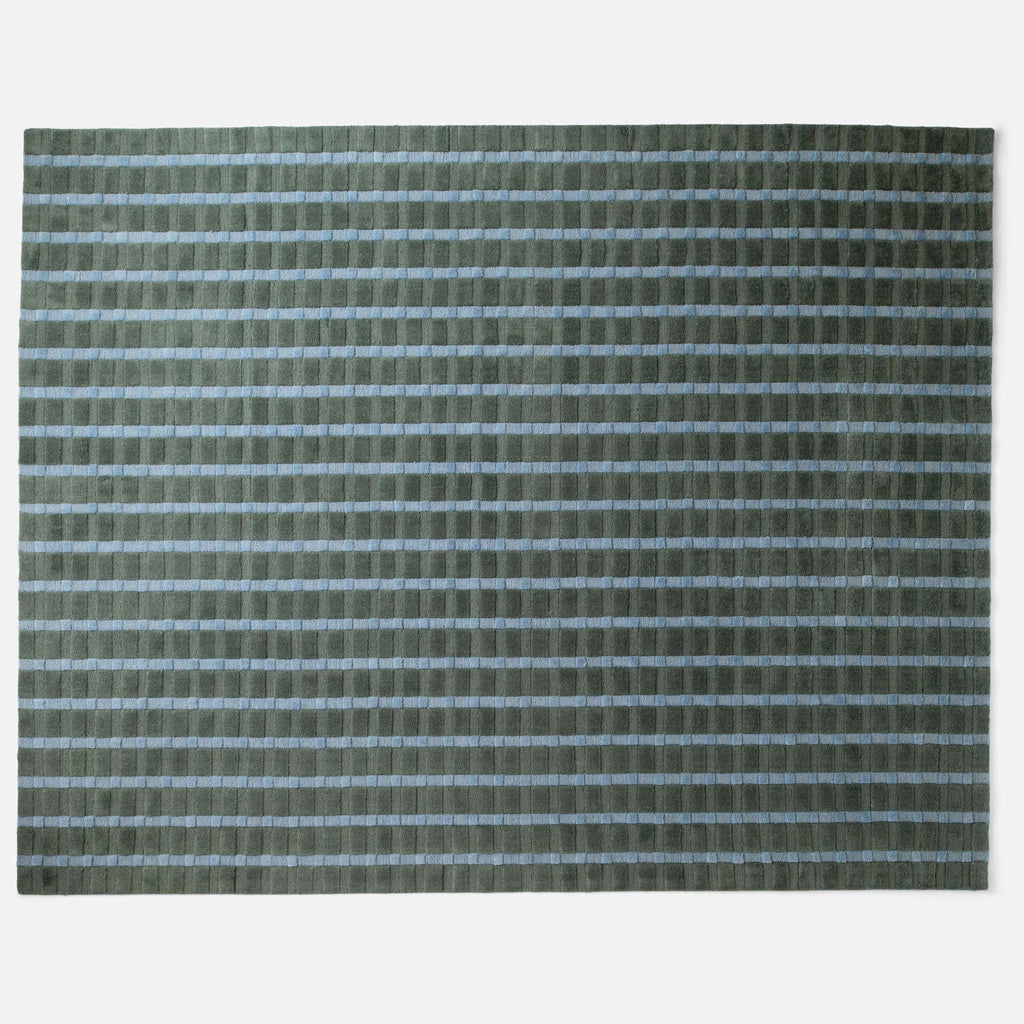 Ashlar Handwoven Wool Rug