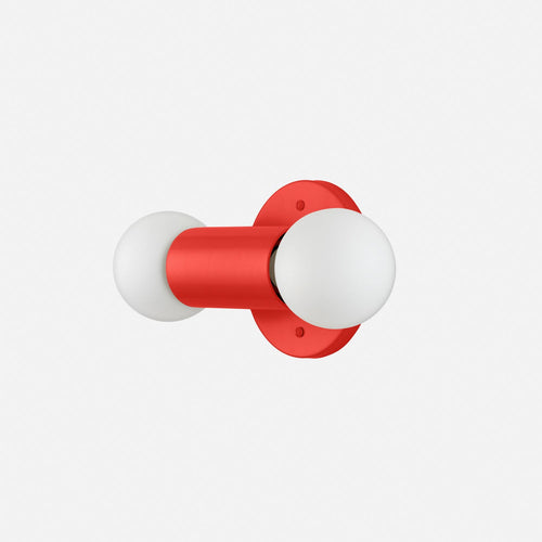 Cylinder Double Sconce