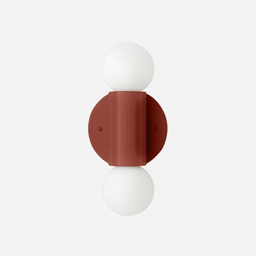 Cylinder Double Sconce