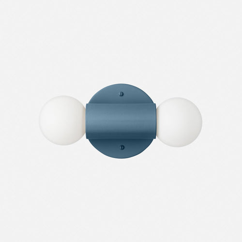 Cylinder Double Sconce