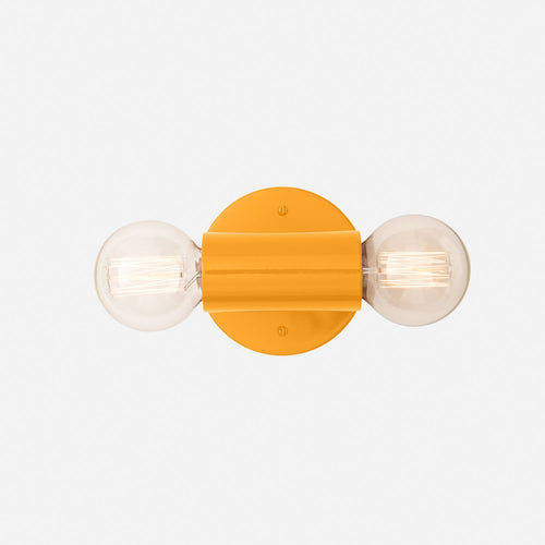 Cylinder Double Sconce