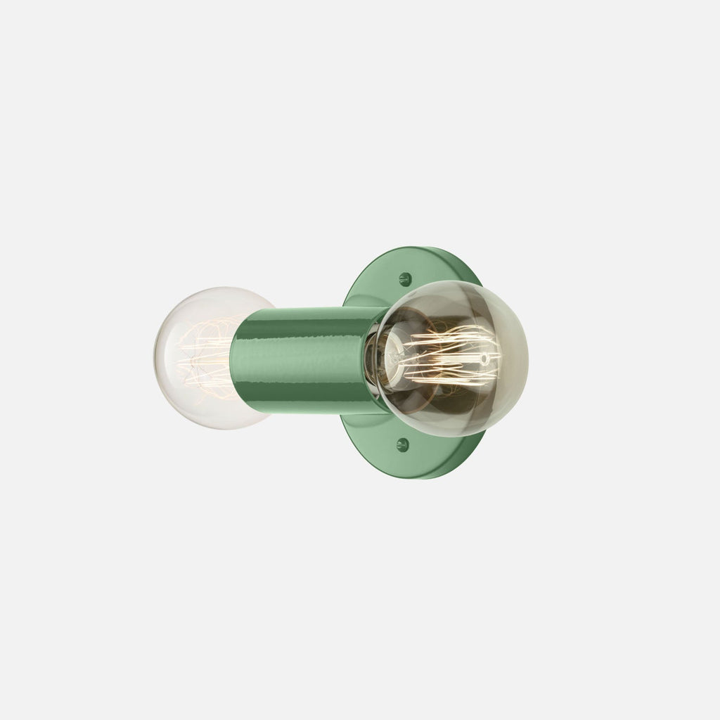 Cylinder Double Sconce