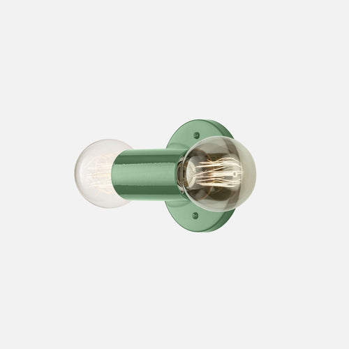 Cylinder Double Sconce