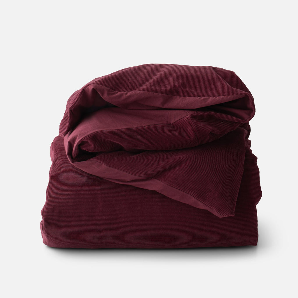 Patchwork Corduroy Duvet Cover