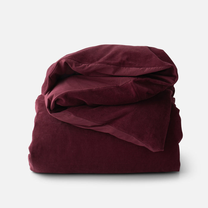 Patchwork Corduroy Duvet Cover