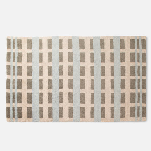 Network Tufted Wool Rug::network tufted-sky::main