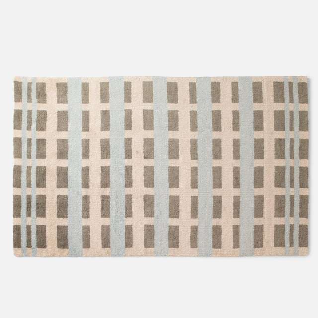 Network Tufted Wool Rug::network tufted-sky::main