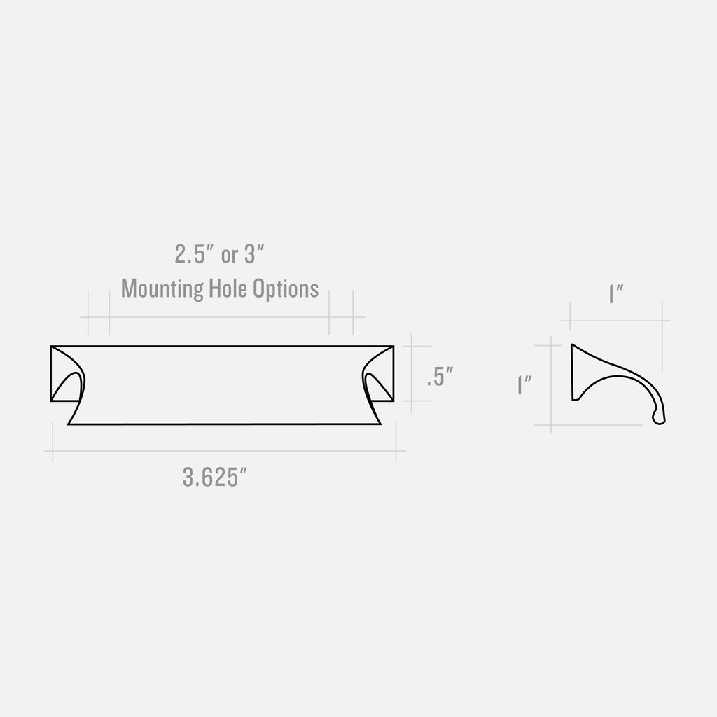 Card File Pull::satin nickel::hover