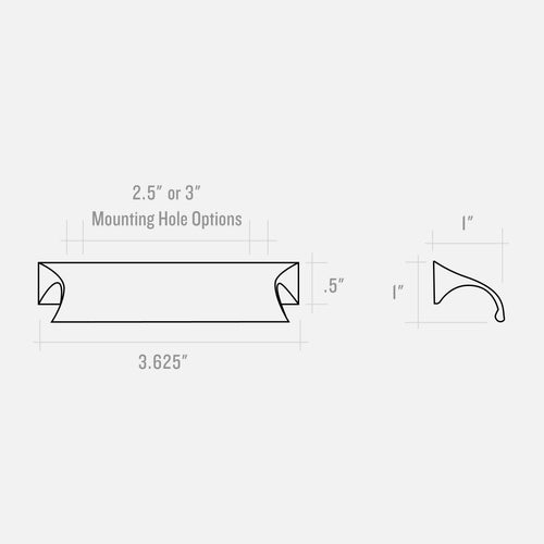 Card File Pull::satin nickel::hover